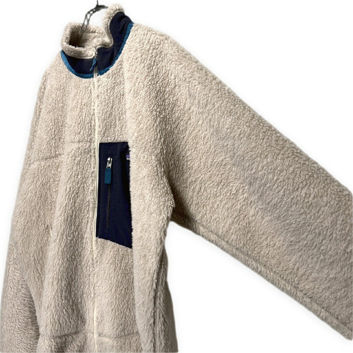 patagonia Classic Retro-X Boa Fleece Jacket Beige Size XXL