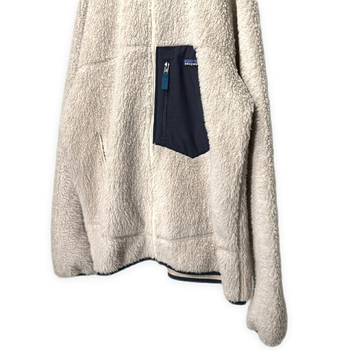 patagonia Classic Retro-X Boa Fleece Jacket Beige Size XXL