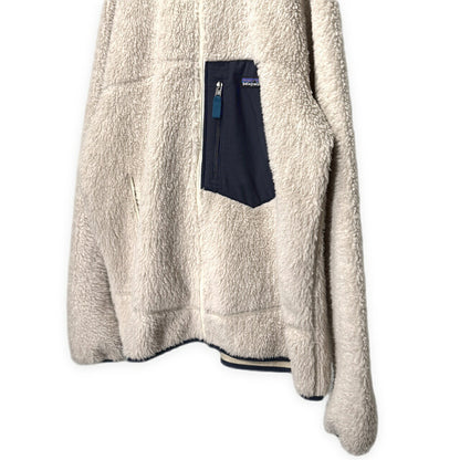 patagonia Classic Retro-X Boa Fleece Jacket Beige Size XXL