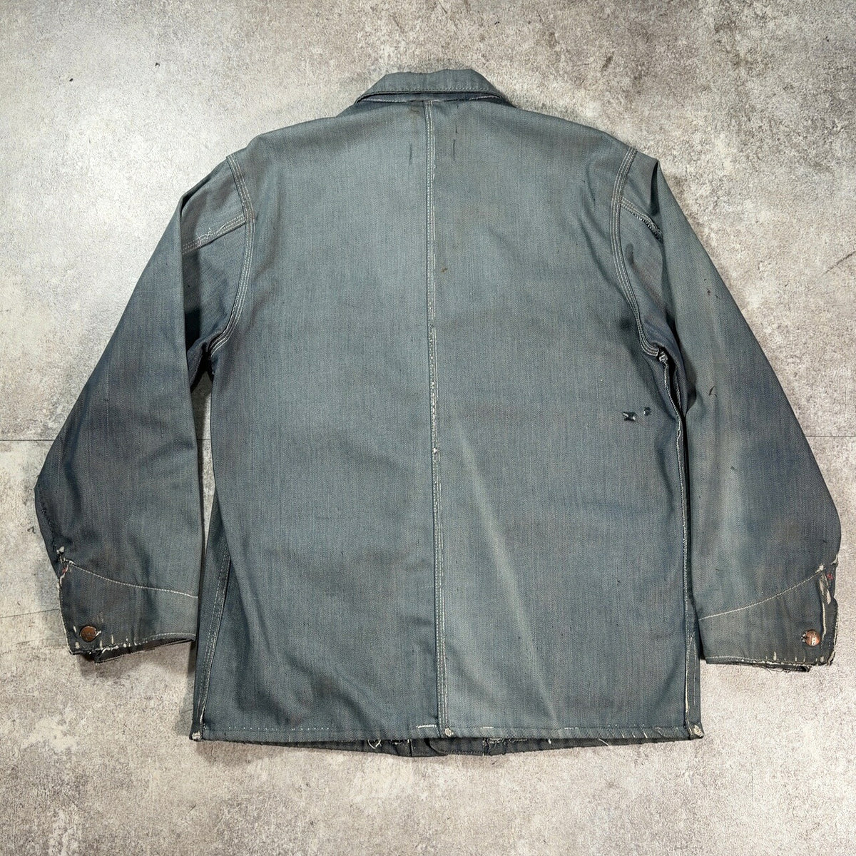 MONTGOMERY WARD 70s Vintage Faded Buttdye Work Jacket