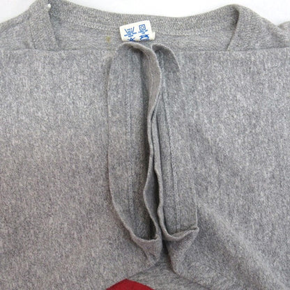 Champion 80s Print Long Sleeve T-Shirt Gray Size L