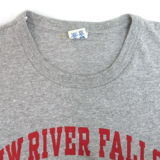 Champion 80s Print Long Sleeve T-Shirt Gray Size L
