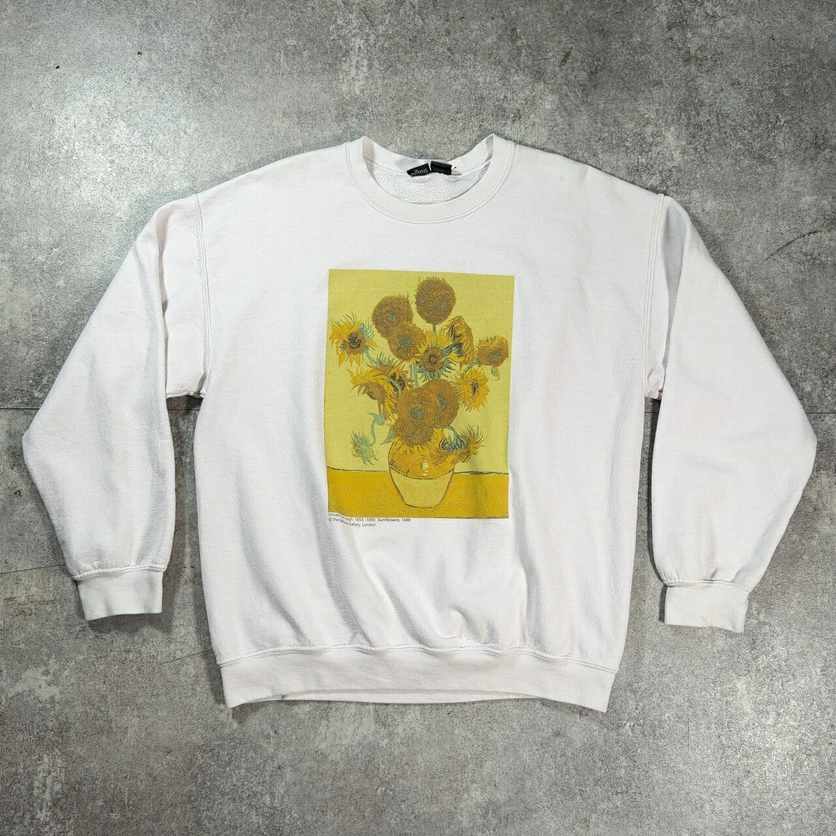 The National Gallery Vincent Van Sweatshirt White Size M