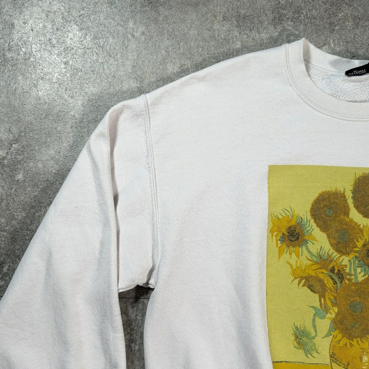 The National Gallery Vincent Van Sweatshirt White Size M