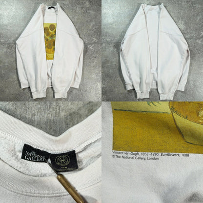 The National Gallery Vincent Van Sweatshirt White Size M