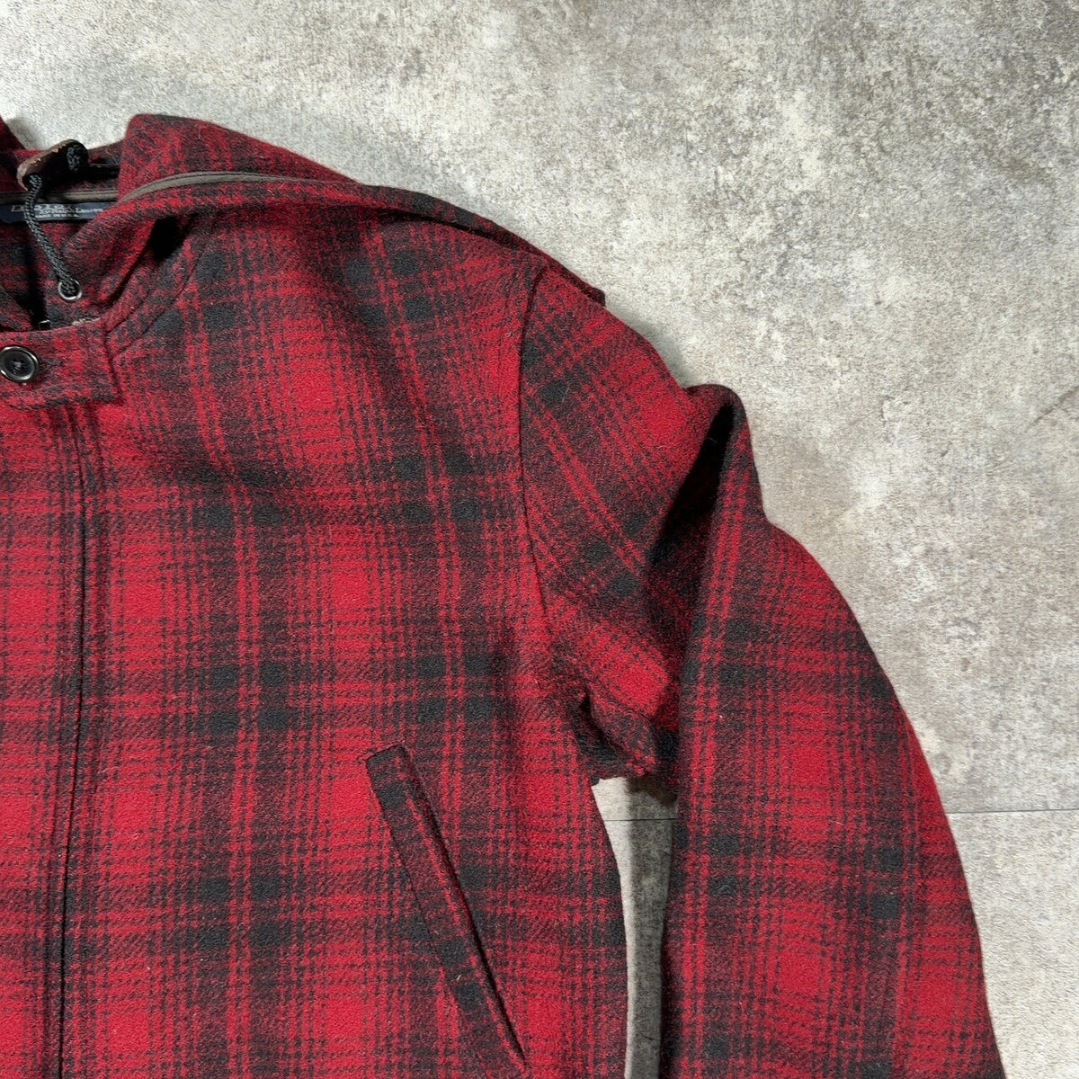Polo Ralph Lauren NGR 80s Sailor Collar Check Coat Size S