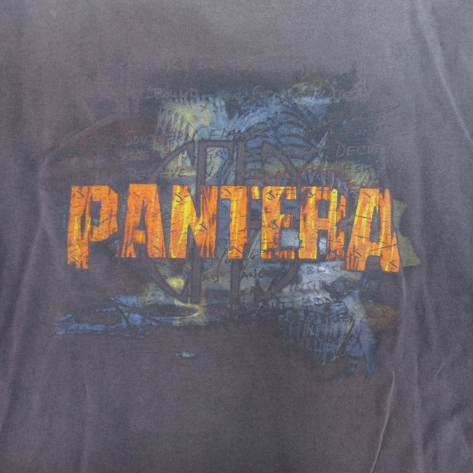 COTTON PARK Pantera 2000 Copyright T-Shirt Black Size L