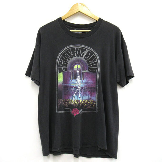 Grateful Dead 90s GDM Double Sided T-Shirt Black Size XL