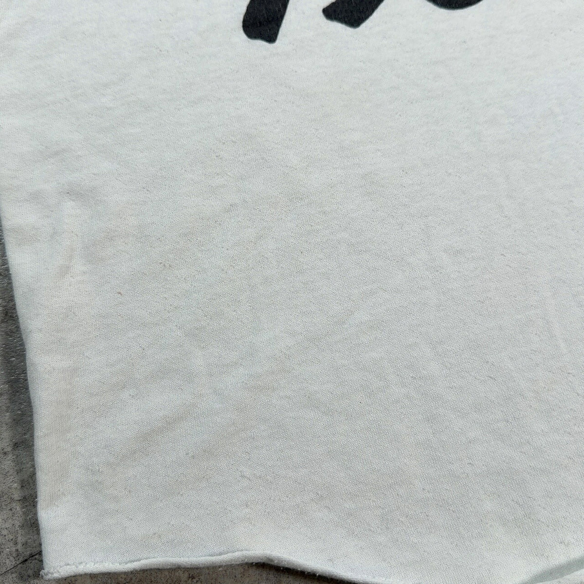 Grateful Dead 80s Vintage Mouse Kelley Raglan White Size S
