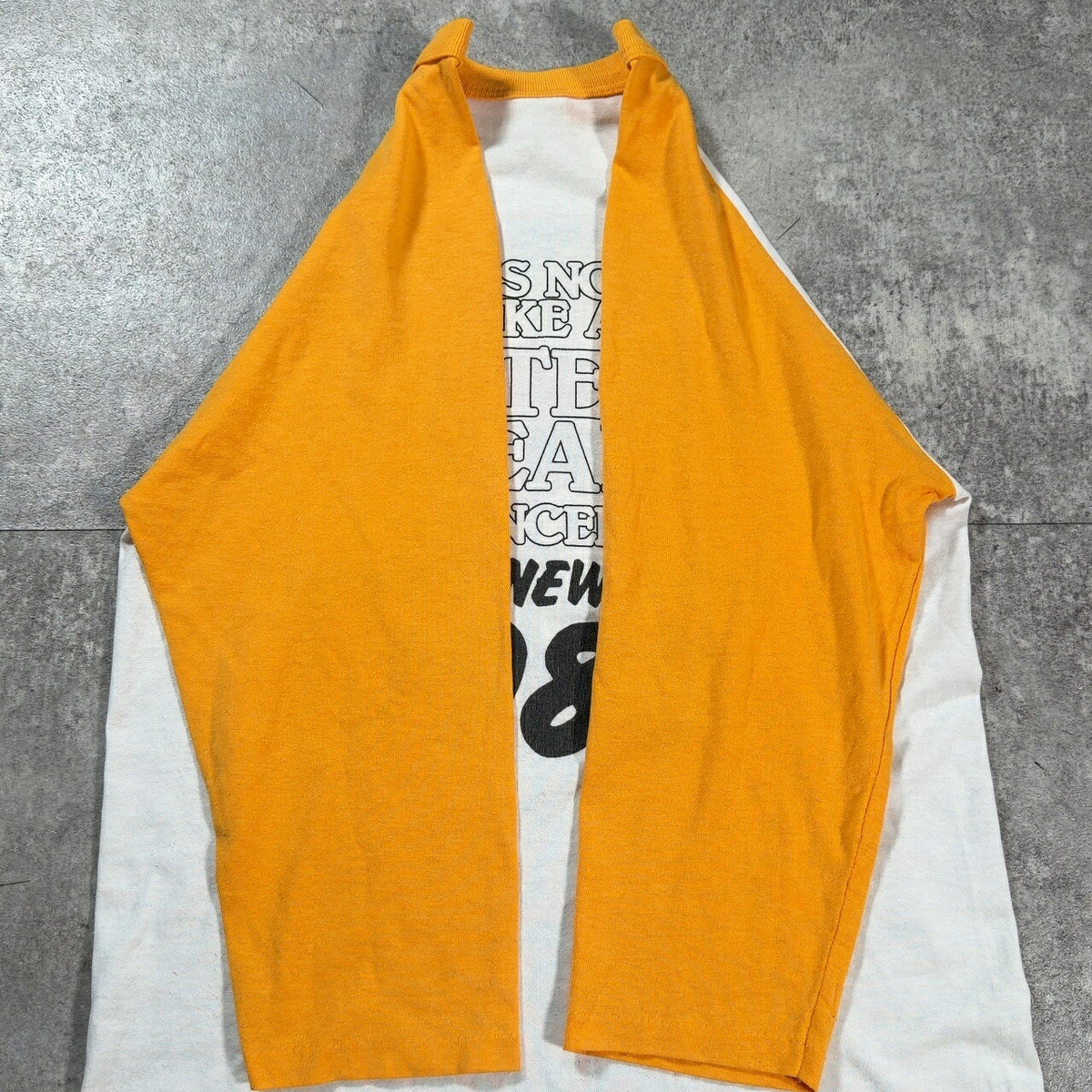 Grateful Dead 80s Vintage Mouse Kelley Raglan White Size S
