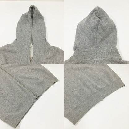 A BATHING APE Swarovski Zip Hoodie Vest Gray Size L