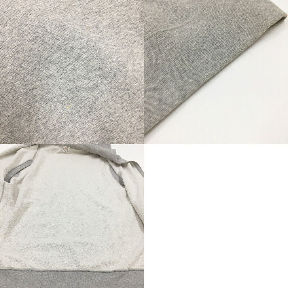 A BATHING APE Swarovski Zip Hoodie Vest Gray Size L