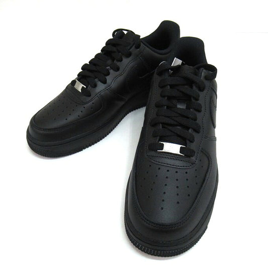 NIKE AIR FORCE 1 '07 Black Sneakers Size 27cm