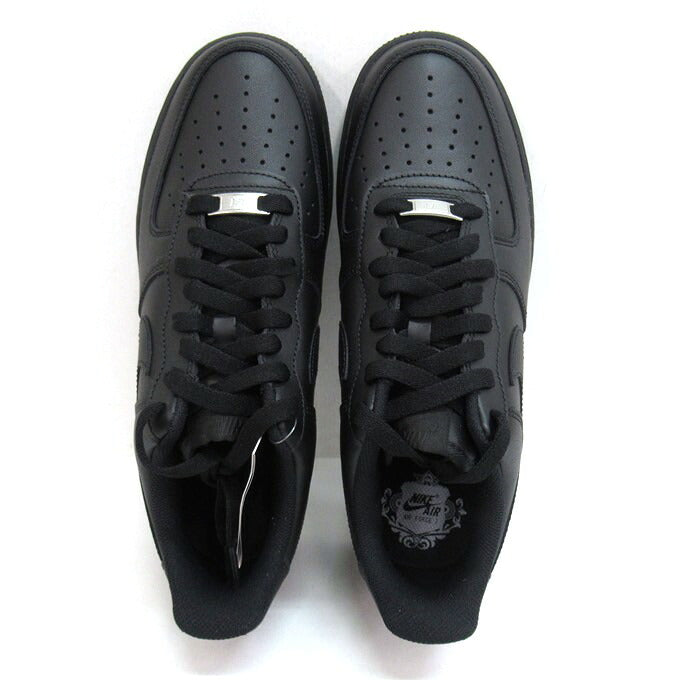 NIKE AIR FORCE 1 '07 Black Sneakers Size 27cm