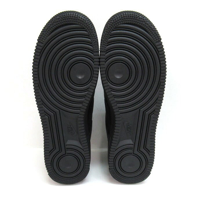 NIKE AIR FORCE 1 '07 Black Sneakers Size 27cm
