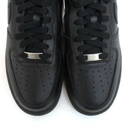 NIKE AIR FORCE 1 '07 Black Sneakers Size 27cm