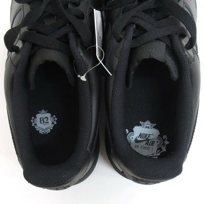 NIKE AIR FORCE 1 '07 Black Sneakers Size 27cm