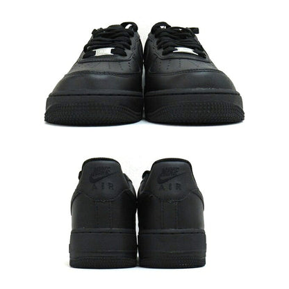 NIKE AIR FORCE 1 '07 Black Sneakers Size 27cm
