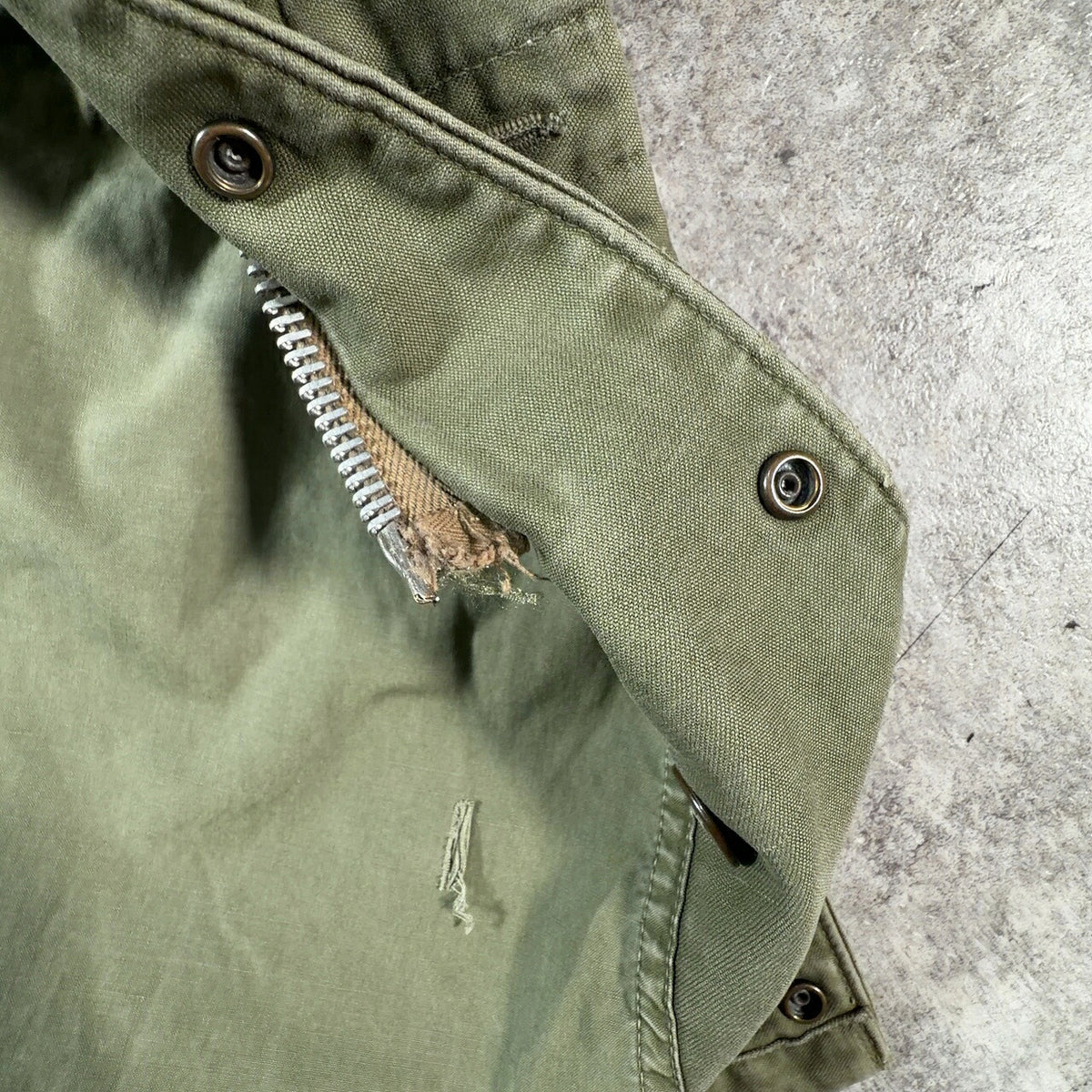 U.S.ARMY 50s M-1951 Field Military Jacket Green Size REGU