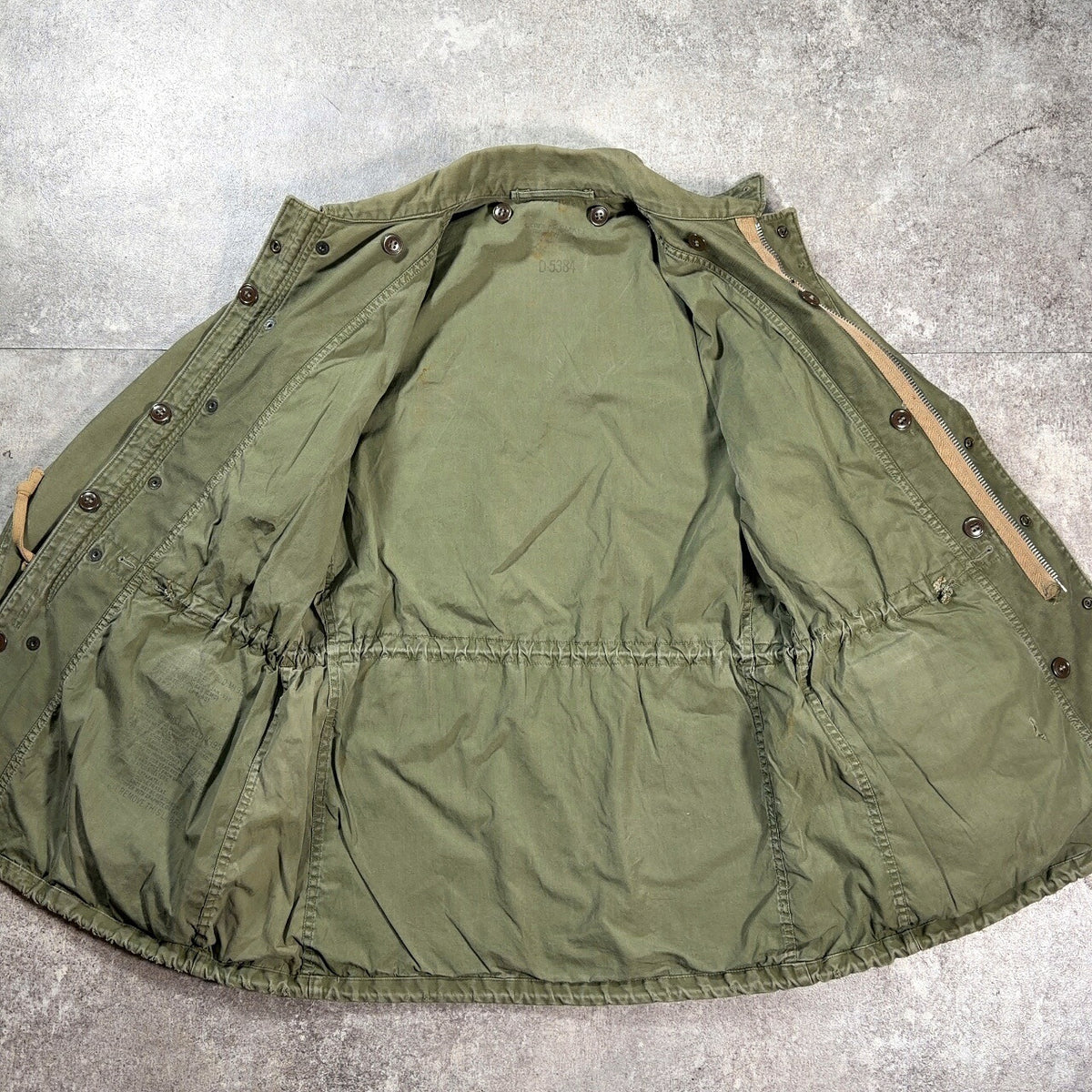 U.S.ARMY 50s M-1951 Field Military Jacket Green Size REGU
