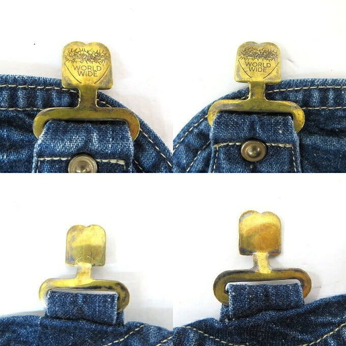 AW DT 24AW Saint Mxxxxxx x Denim Overalls Indigo Size S