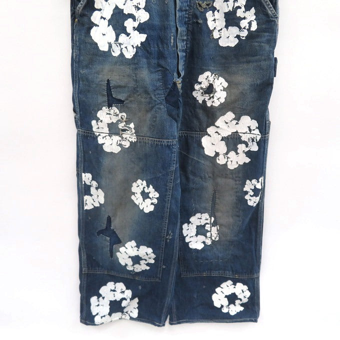 AW DT 24AW Saint Mxxxxxx x Denim Overalls Indigo Size S