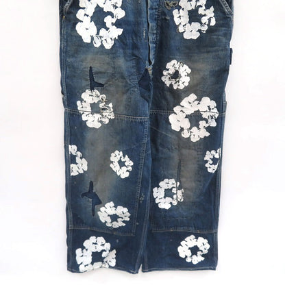AW DT 24AW Saint Mxxxxxx x Denim Overalls Indigo Size S