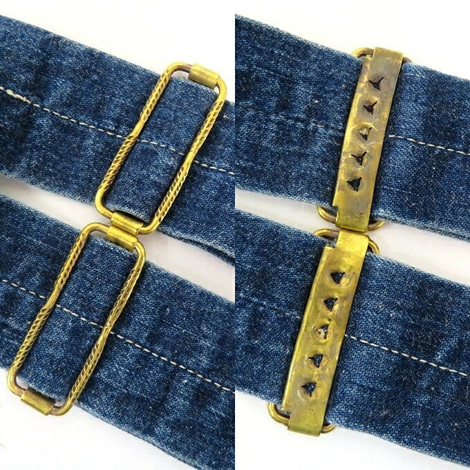 AW DT 24AW Saint Mxxxxxx x Denim Overalls Indigo Size S