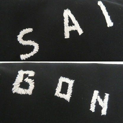 HOUSTON Hand Embroidered Vietnam Jacket Black Size 40