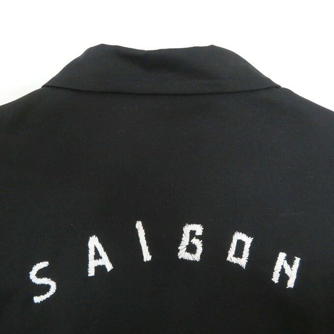 HOUSTON Hand Embroidered Vietnam Jacket Black Size 40
