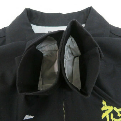 HOUSTON Hand Embroidered Vietnam Jacket Black Size 40