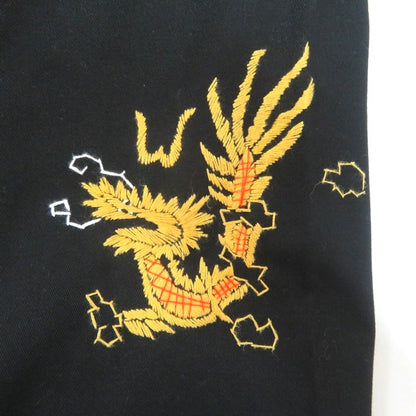 HOUSTON Hand Embroidered Vietnam Jacket Black Size 40