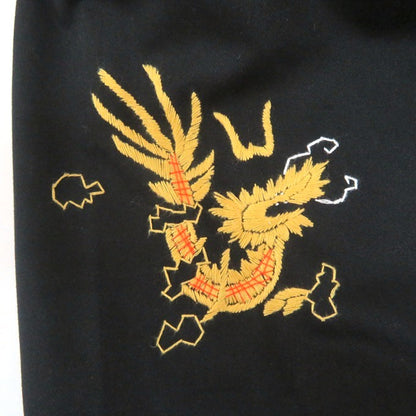 HOUSTON Hand Embroidered Vietnam Jacket Black Size 40