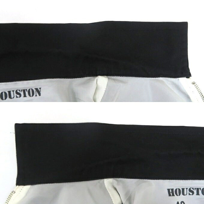HOUSTON Hand Embroidered Vietnam Jacket Black Size 40