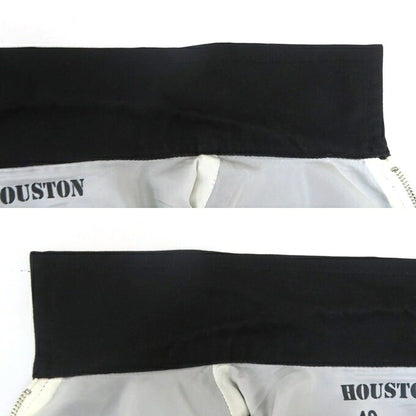 HOUSTON Hand Embroidered Vietnam Jacket Black Size 40