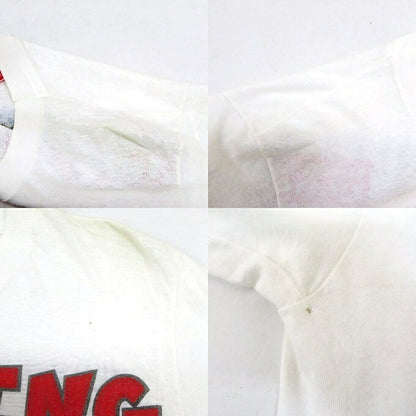 THE ROLLING STONES 90s Tour Band T-Shirt White Size M