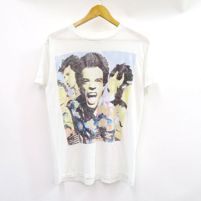 The Rolling Stones 80s Steel Wheels T-Shirt White Size L