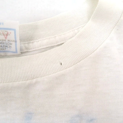 The Rolling Stones 80s Steel Wheels T-Shirt White Size L