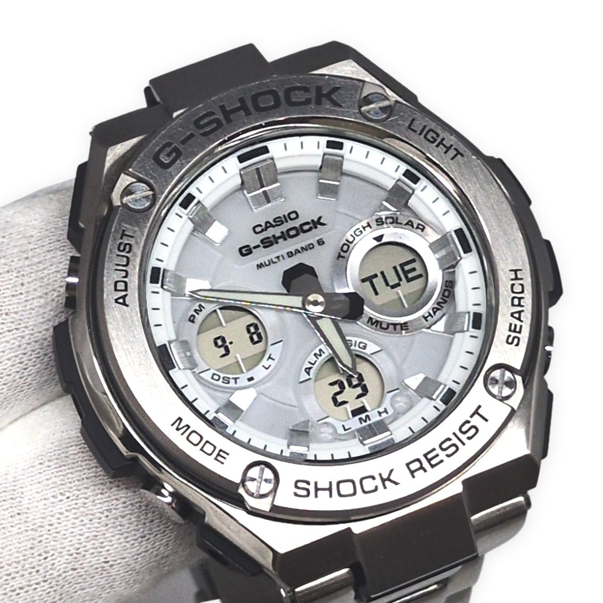 Casio G-SHOCK GST-W110D-1A9 G-STEEL Tough Solar Watch