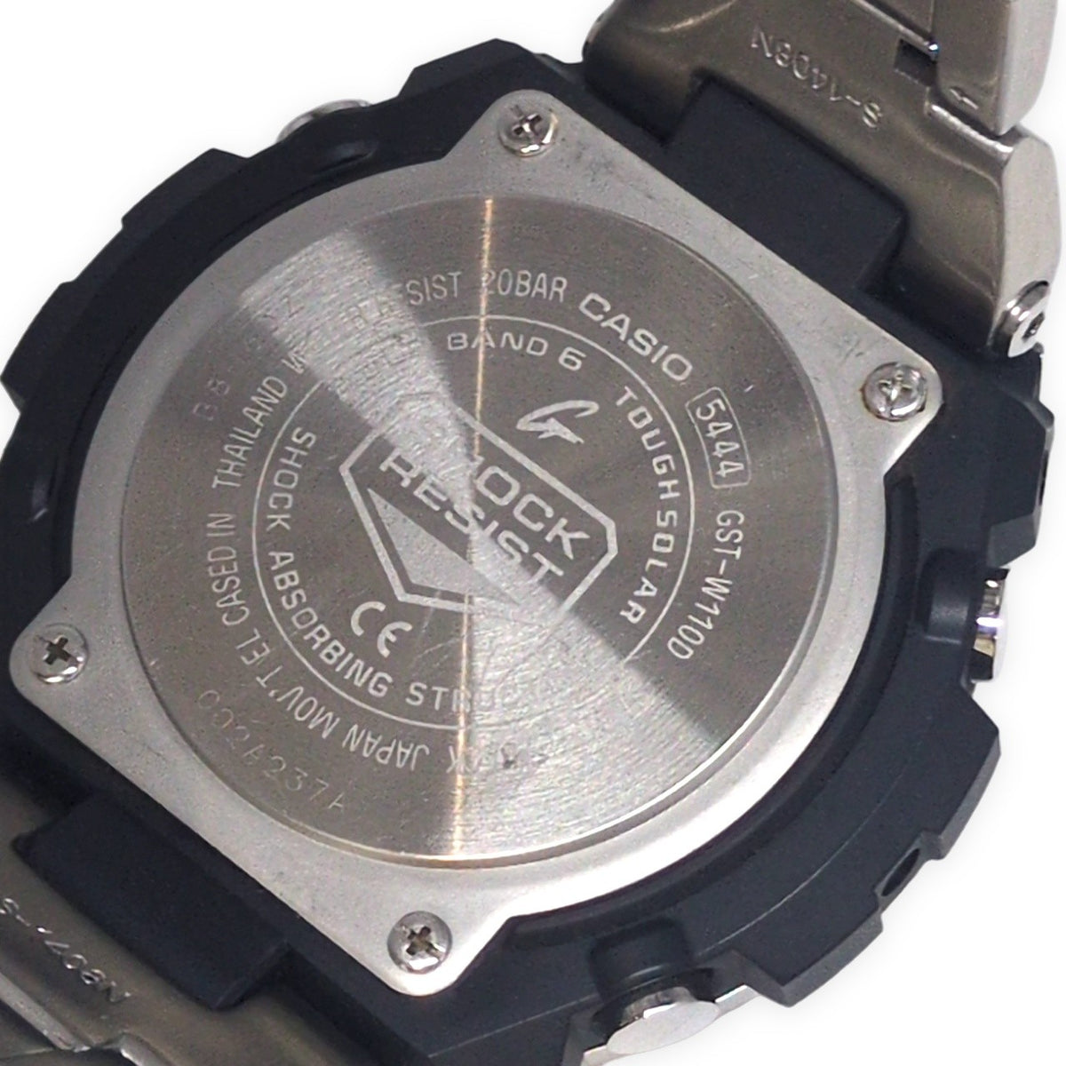 Casio G-SHOCK GST-W110D-1A9 G-STEEL Tough Solar Watch
