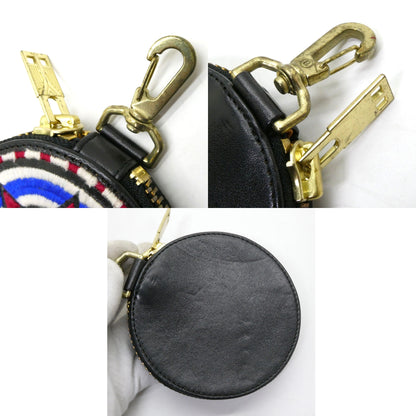 Blackmeans Leather Coin Case Black Size ONE SIZE