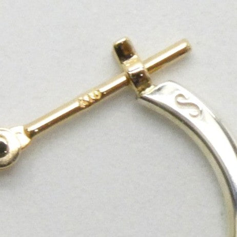 Silver Sympathy of Soul Plain Hoop Earrings Size ONE SIZE