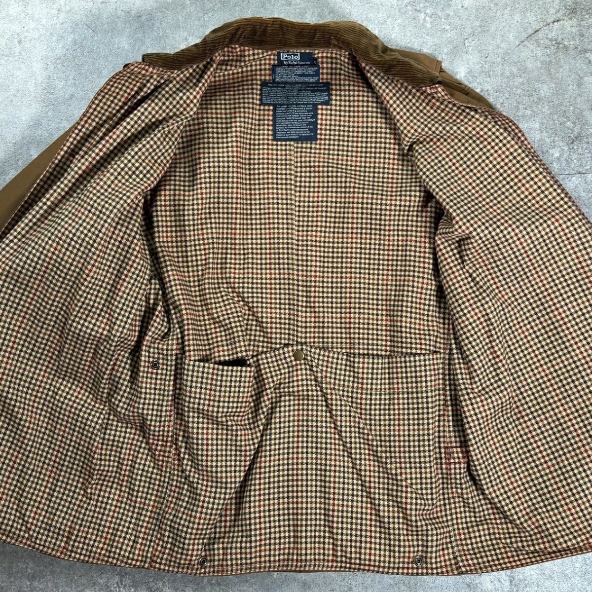 Polo by Ralph Lauren 90s USA Corduroy Jacket Brown Size M