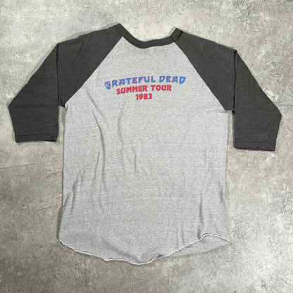 Grateful Dead 80s Vintage Raglan T-Shirt Band Tee