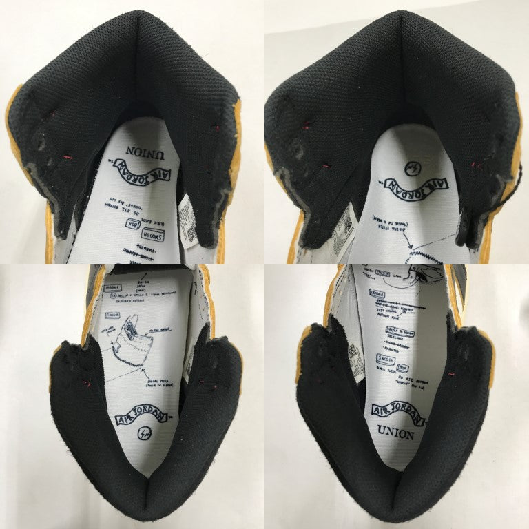 AIR JORDAN 1 High OG Union Fragment Sneakers Size 28