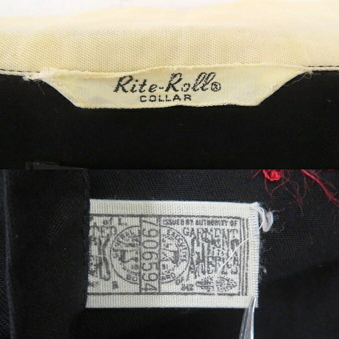 TOYO ENTERPRISE King Louie Bowling Shirt Black Size S