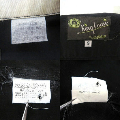 TOYO ENTERPRISE King Louie Bowling Shirt Black Size S