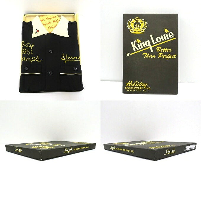 TOYO ENTERPRISE King Louie Bowling Shirt Black Size S
