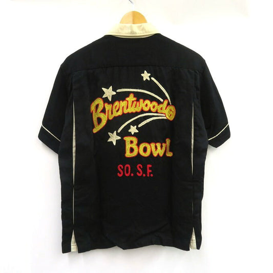 TOYO ENTERPRISE King Louie Bowling Shirt Black Size S