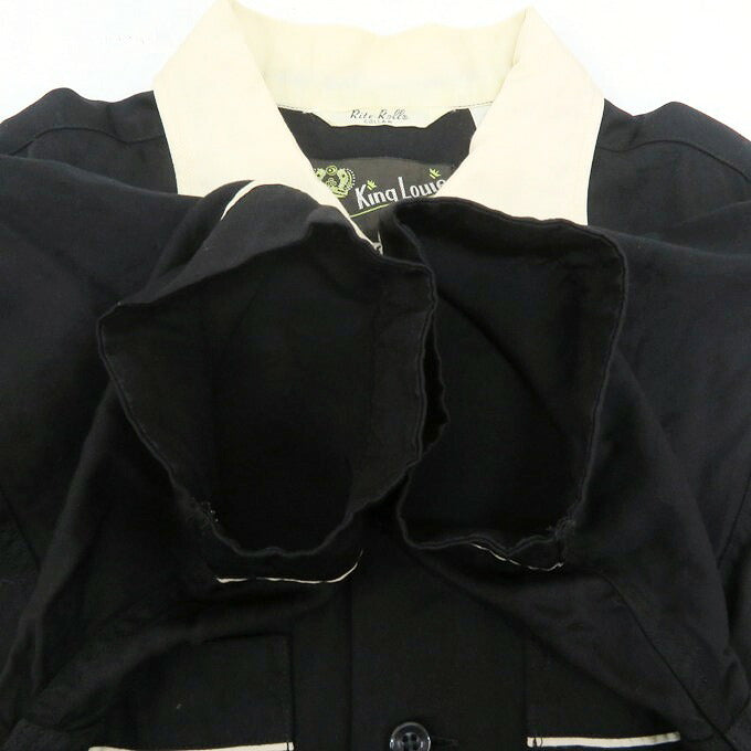 TOYO ENTERPRISE King Louie Bowling Shirt Black Size S